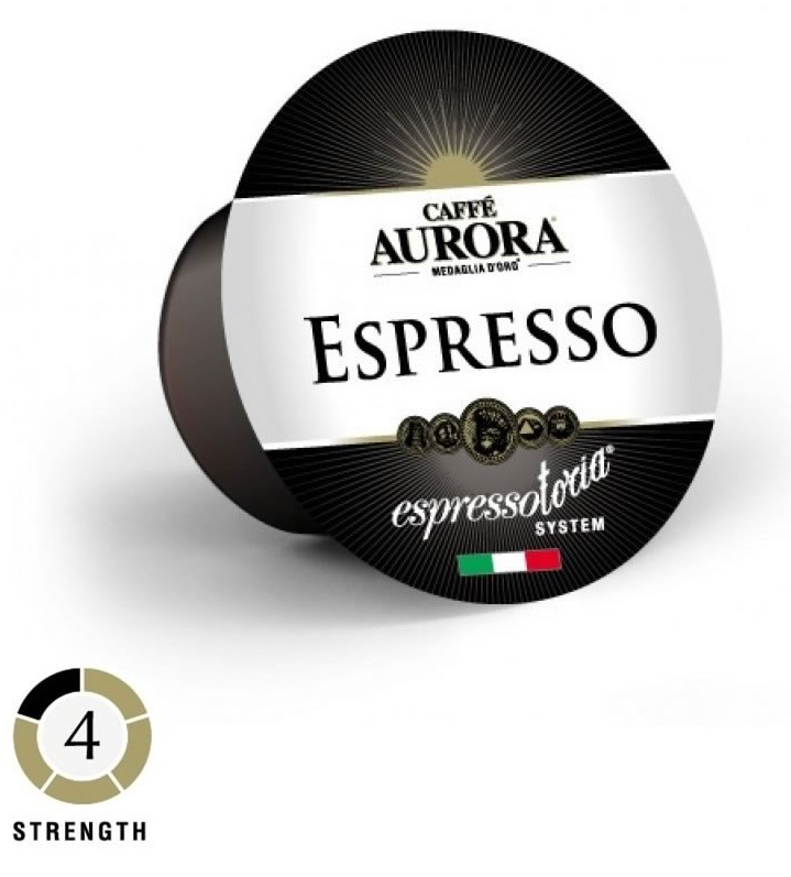 Caffe Aurora Espresso Coffee Capsules image