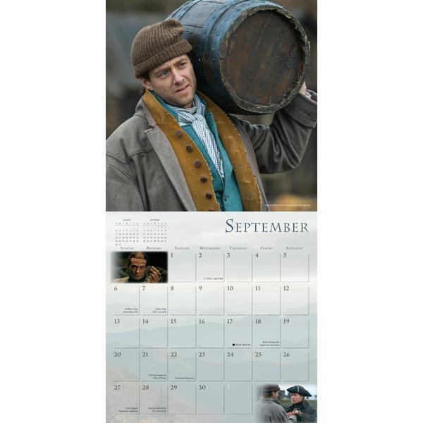 Outlander 2020 Square Wall Calendar by Starz image
