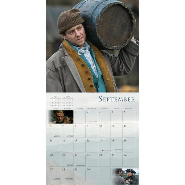 Outlander 2020 Square Wall Calendar by Starz