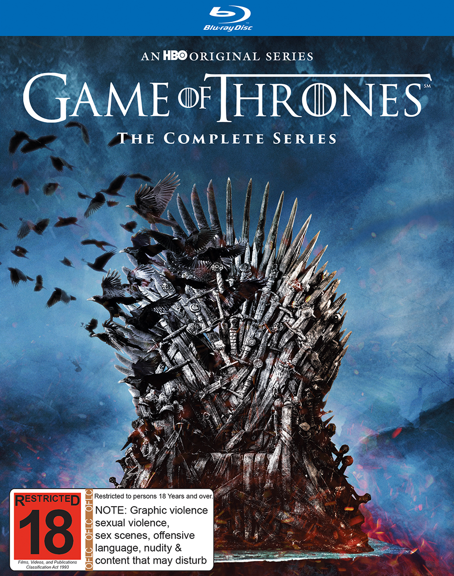 Game of Thrones Season 1-8 on Blu-ray