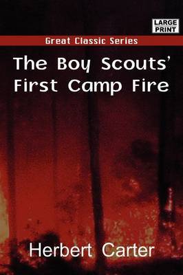 The Boy Scout's First Camp Fire by Herbert Carter image