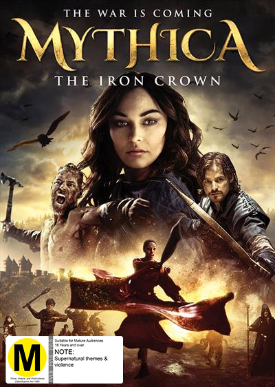 Mythica: The Iron Crown on DVD image
