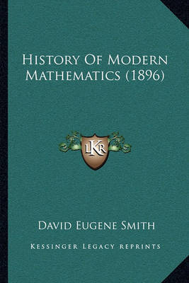 History of Modern Mathematics (1896) image