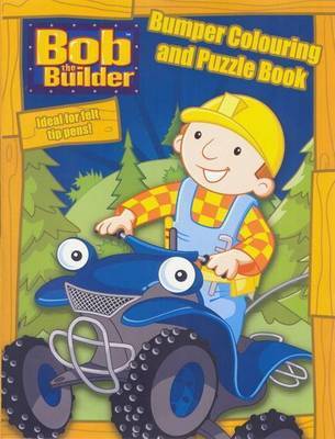 Bob The Builder Bumper Colouring and Puzzl