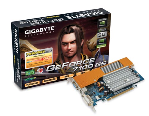 Gigabyte GeForce 7100GS PCIE