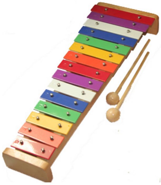 15 Tone Natural Wood Xylophone image