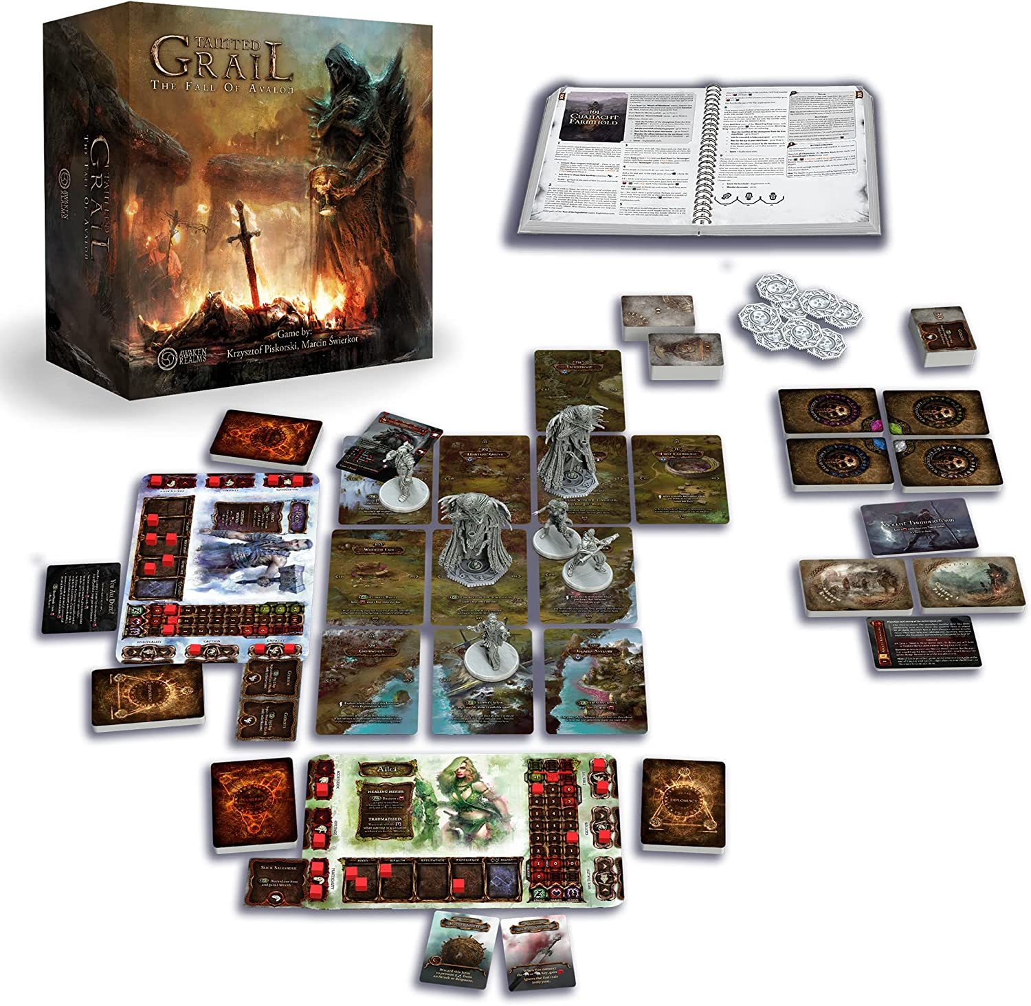 Tainted Grail: The Fall of Avalon | Board Game | at Mighty Ape NZ