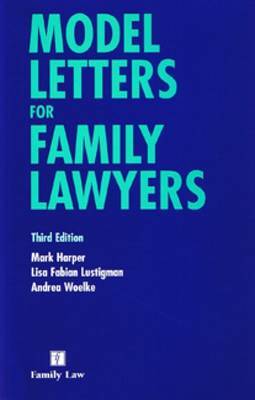 Model Letters for Family Lawyers by Mark Harper image