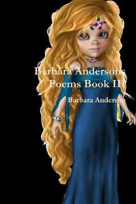 Barbara Andersons Poems Book III by Barbara Anderson image