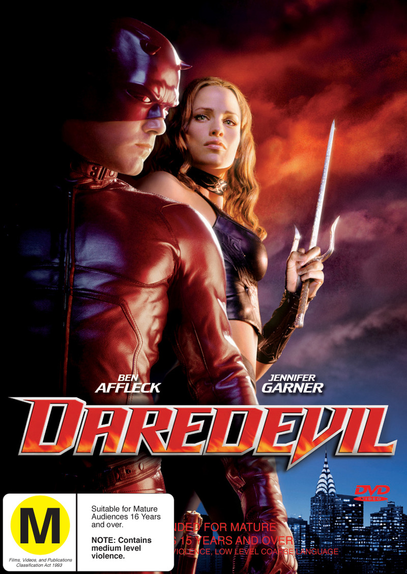 Daredevil on DVD image