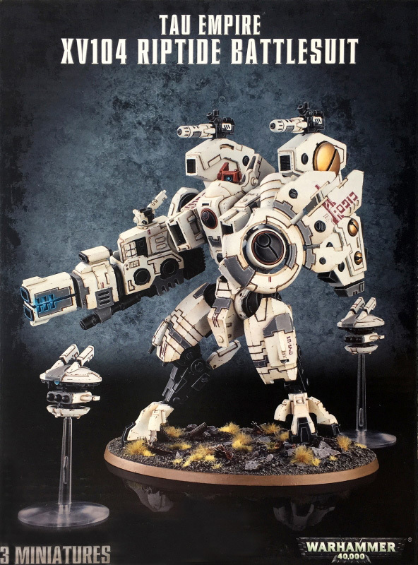 Warhammer 40,000 Tau Empire - XV104 Riptide Battlesuit