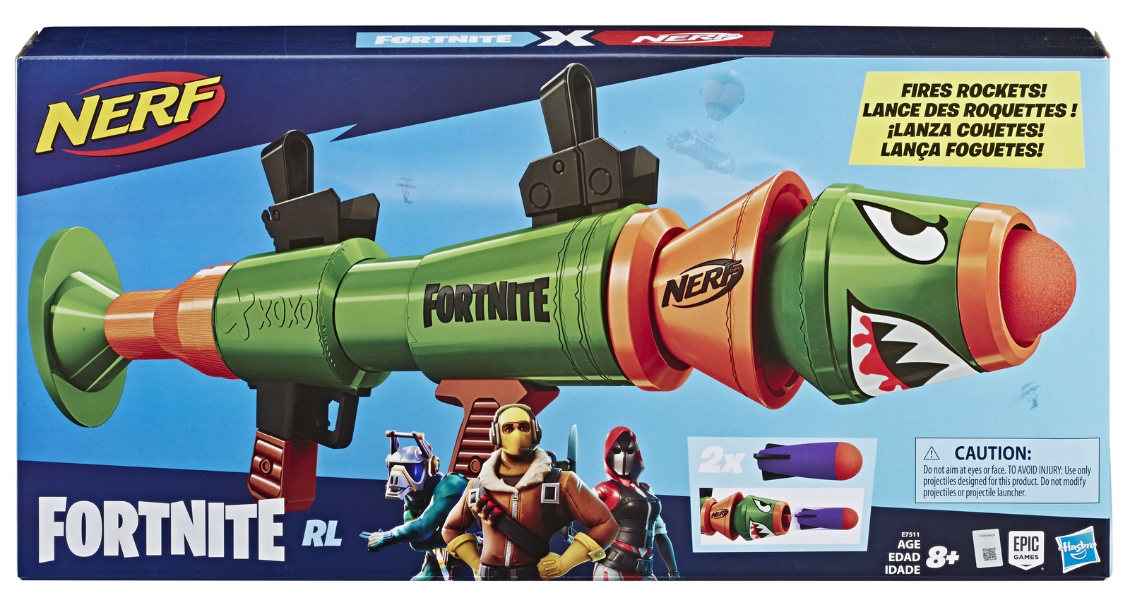 Nerf Fortnite: Rocket Dart Blaster - RL