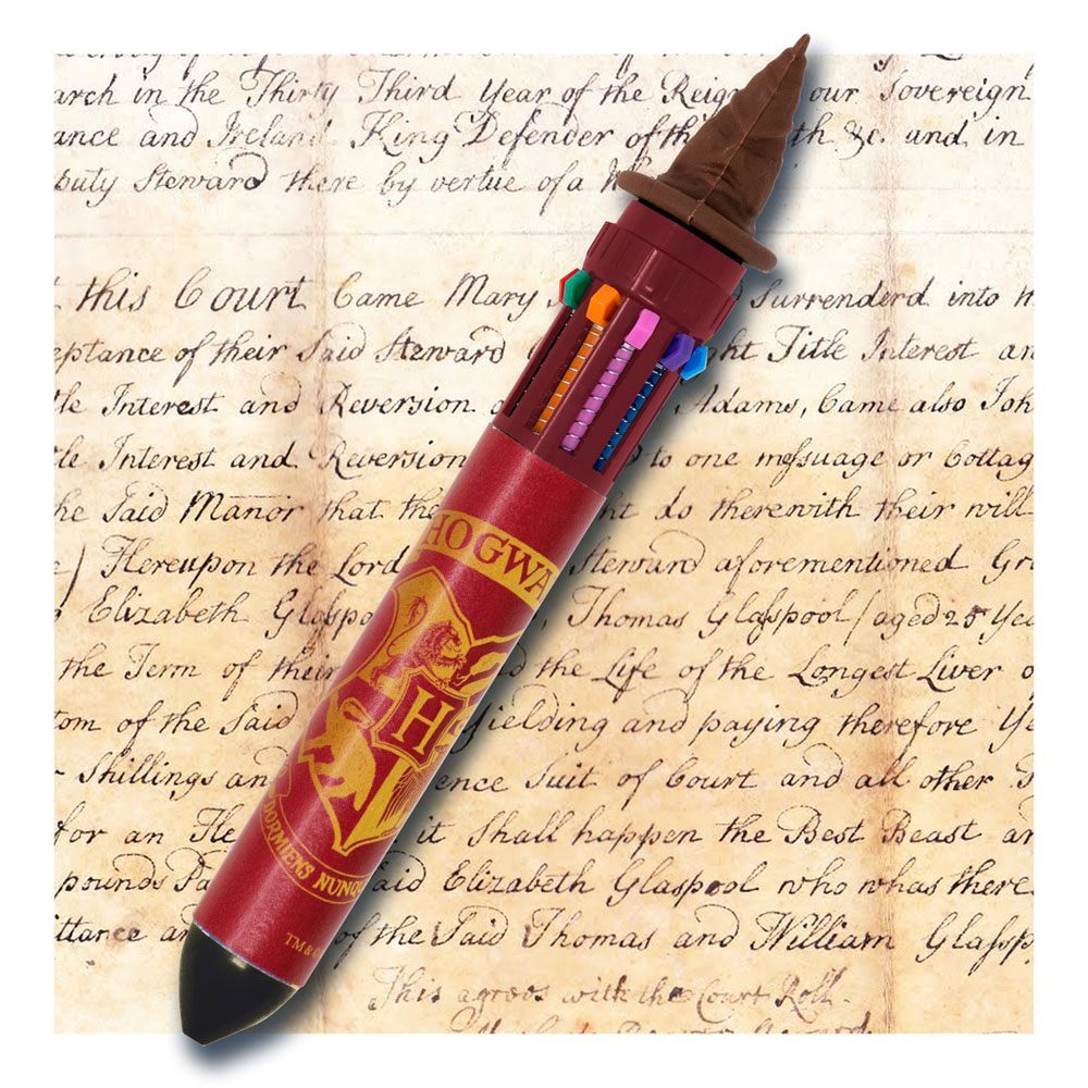 Harry Potter Multi Colour Pen - Sorting Hat