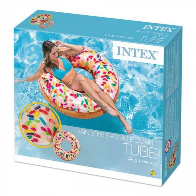 Intex: Sprinkle Donut - Inflatable Lounger (45") image