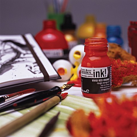 Liquitex: Acrylic Ink - Titanium White (30ml) image