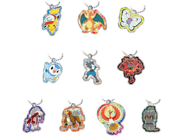 Pokemon: Pokemetal (20th Anniversary ver.) - Mascot Charms