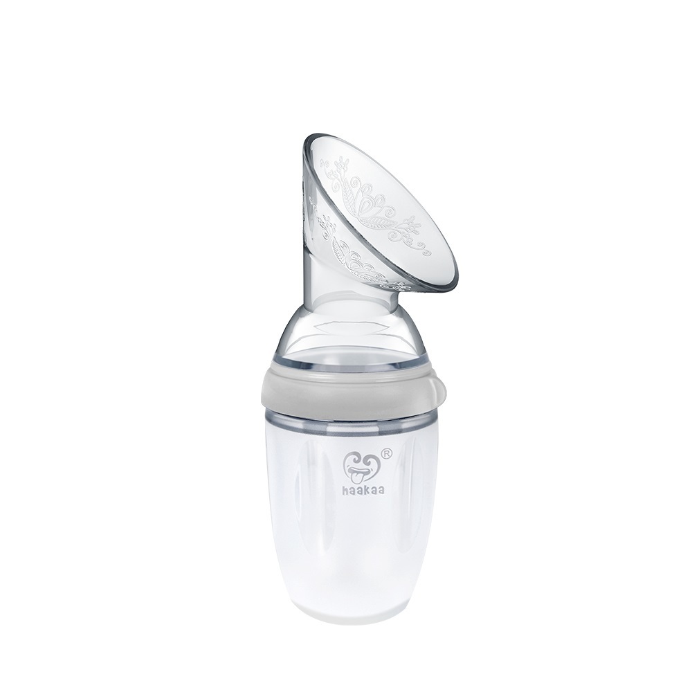 Haakaa: Generation 3 Silicone Breast Pump - Gray (250ml) image