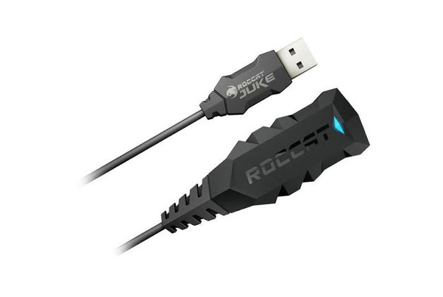 ROCCAT Juke Virtual 7.1 USB Stereo Sound Card & Headset Adapter on PC