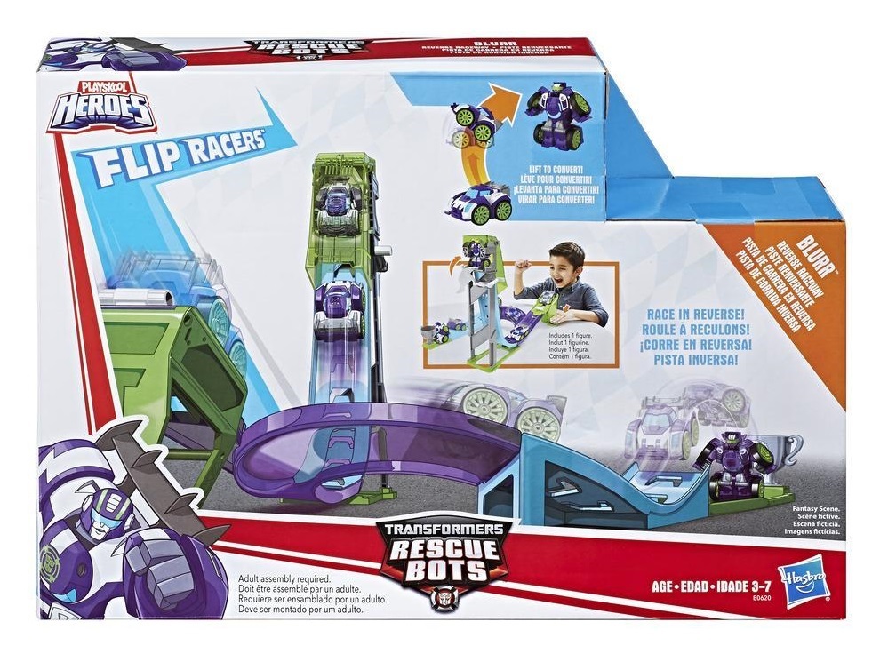 Transformers: Rescue Bots - Blurrs Reverse Raceway