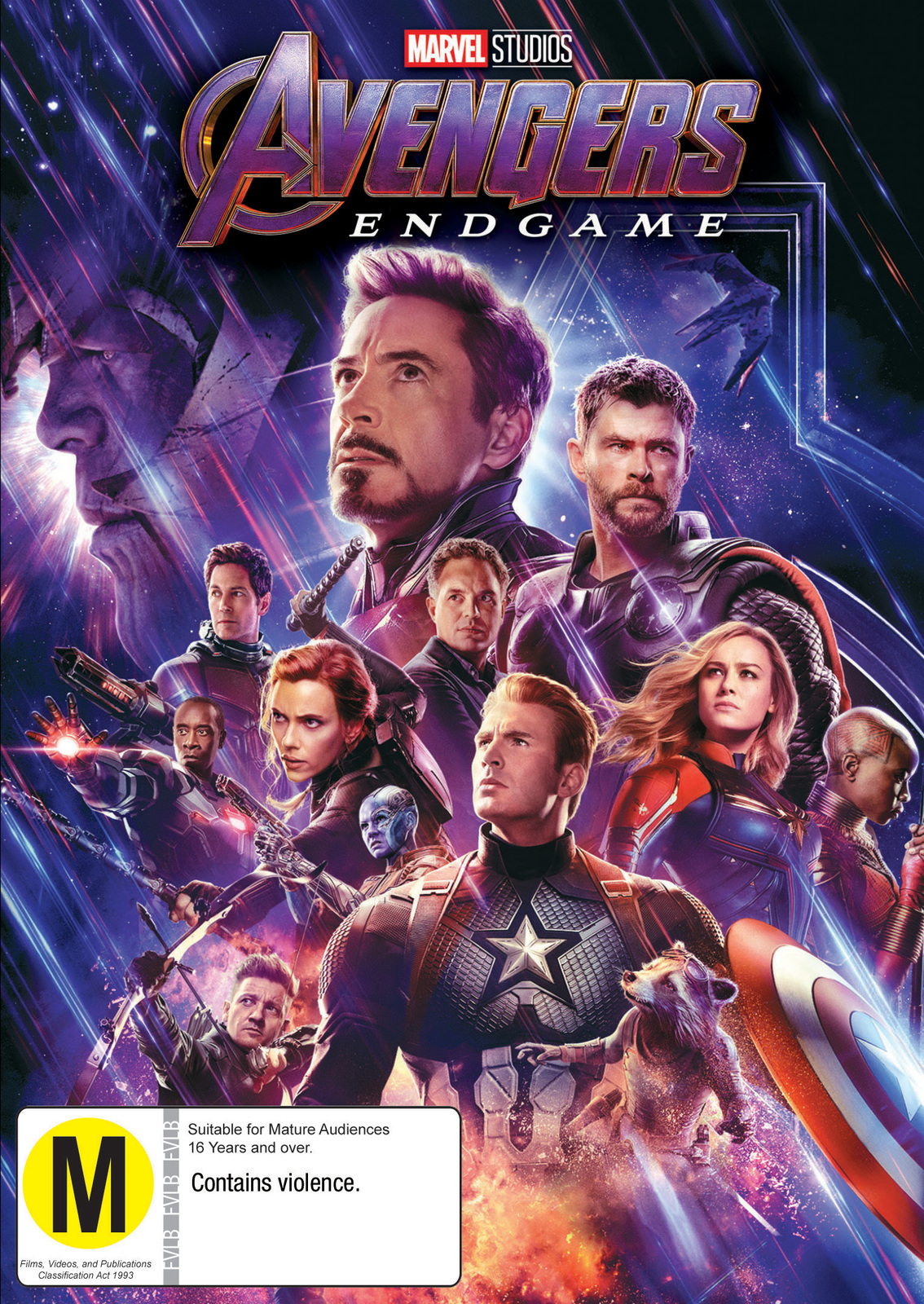 Avengers: Endgame on DVD image