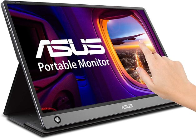 15.6" ASUS Zenscreen MB16AMT Full HD Portable Gaming Monitor on PC