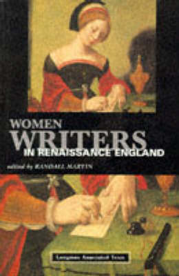 Women Writers in Renaissance England by Randall Martin image