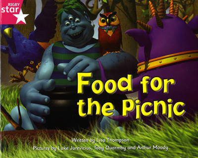 Fantastic Forest: Food for the Picnic Pink Level Fiction (Pack of 6) by Lisa Thompson image