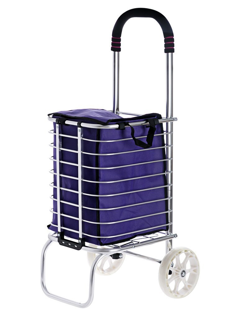 Ape Basics Portable Folding Shopping Cart Hand Truck Trolley at