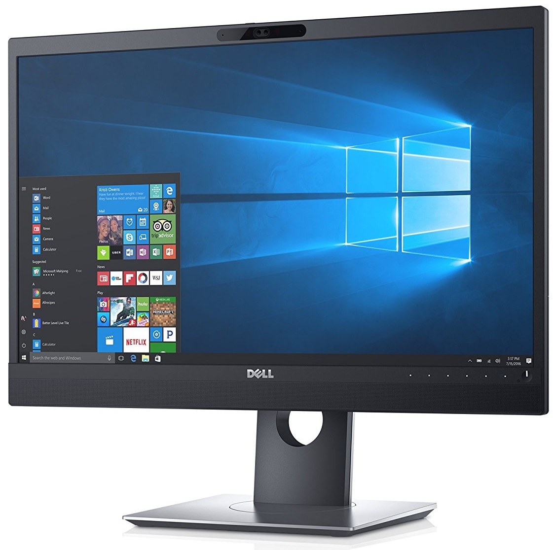 24" Dell P2418HZ Video Conferencing Monitor image