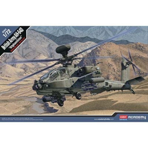 Academy 1/72 AH-64D British Army Afghanistan Model Kit image