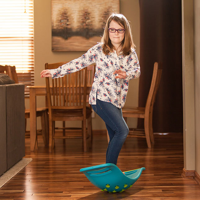 Fat Brain Toys: Teeter Popper - Blue image
