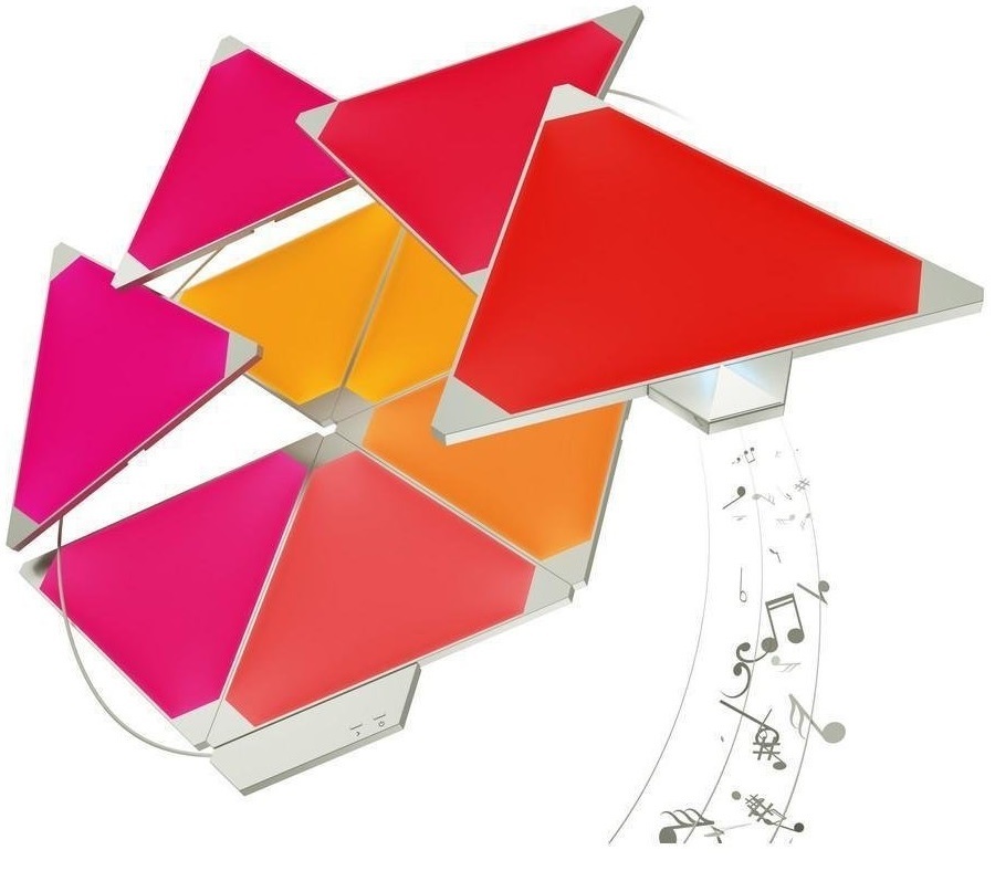 Nanoleaf Light Panels Smarter Kit (incl Rhythm/9 panels)