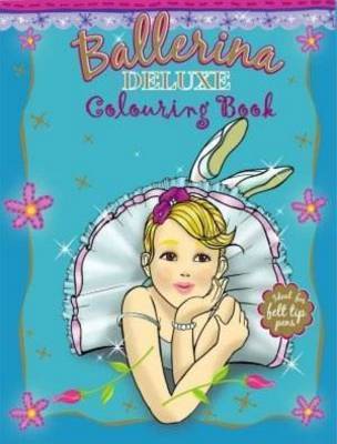 Ballerina Duluxe Colouring Book by Pancake image