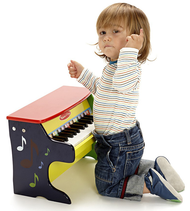 Learn to Play Wooden Piano - Melissa & Doug image