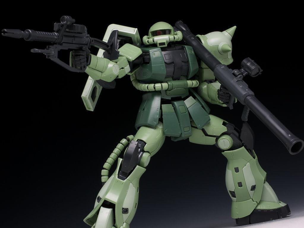 RG 1/144 MS-06F Zaku II - Model Kit