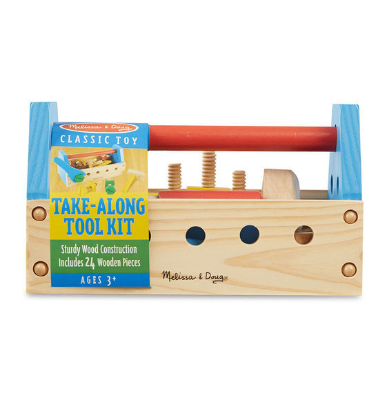 Melissa & Doug: Wooden Take-Along Tool Kit image