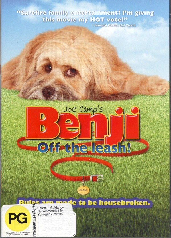 Benji: Off The Leash! on DVD image
