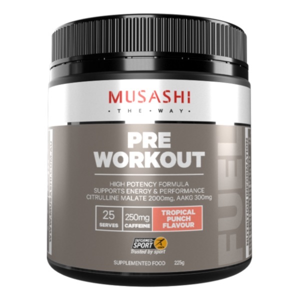 Musashi Pre-Workout - Tropical Punch (225g) image