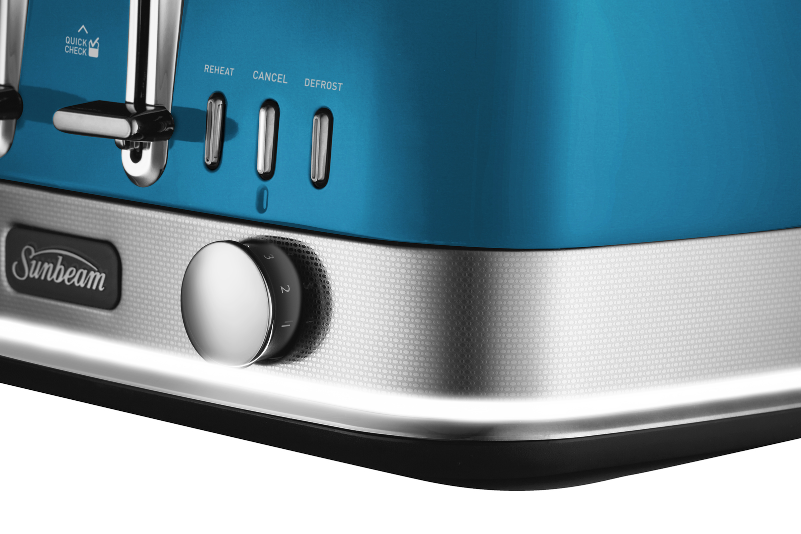 Sunbeam New York Collection 4SL Toaster Cerulean Blue Skyline at