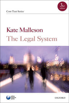 The Legal System by Kate Malleson image