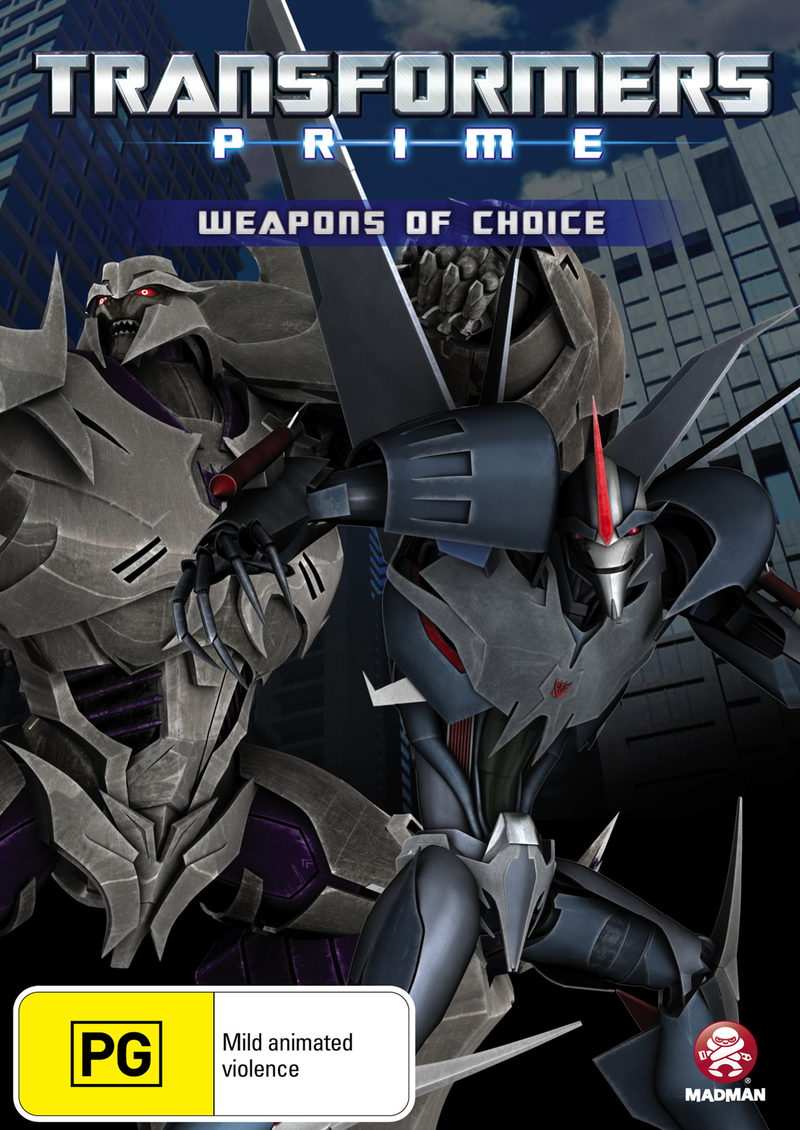 Transformers Prime: Weapons of Choice on DVD image