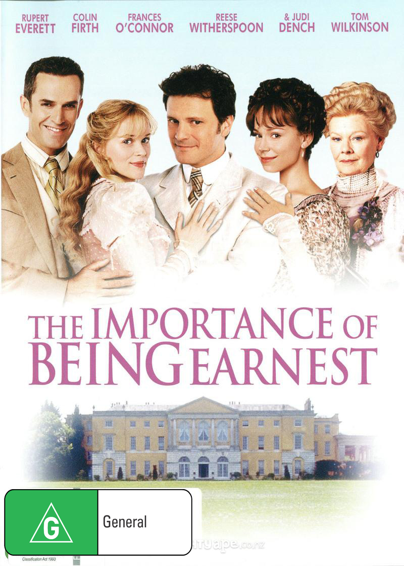 The Importance of Being Earnest on DVD image