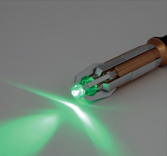 Doctor Who - 11th Doctor's Sonic Screwdriver Light-up Keyring