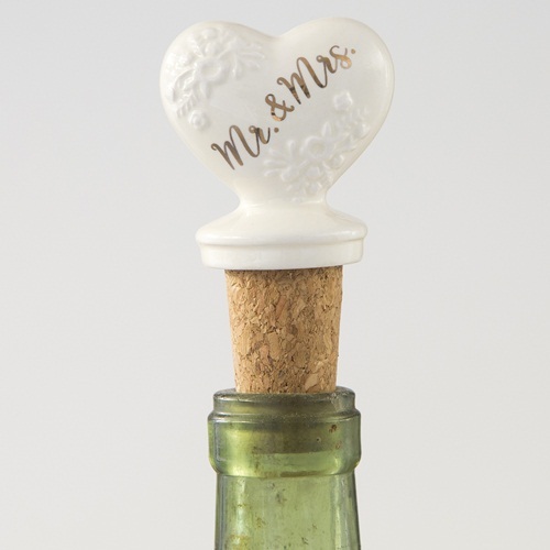 Natural Life: Bottle Stopper - Mr & Mrs image