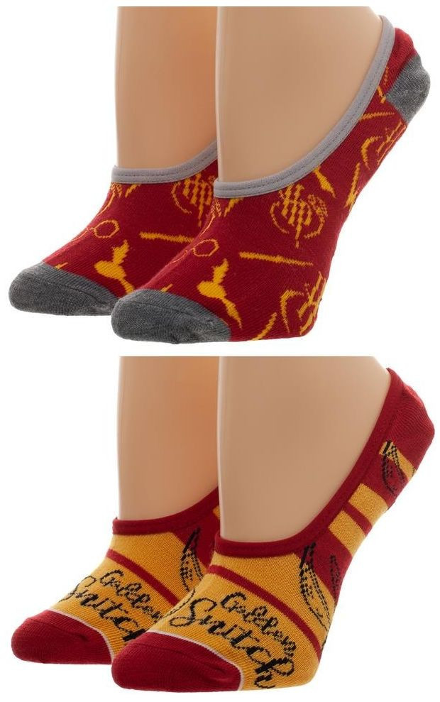 Harry Potter : No Show Liner Socks - 2-Pack image