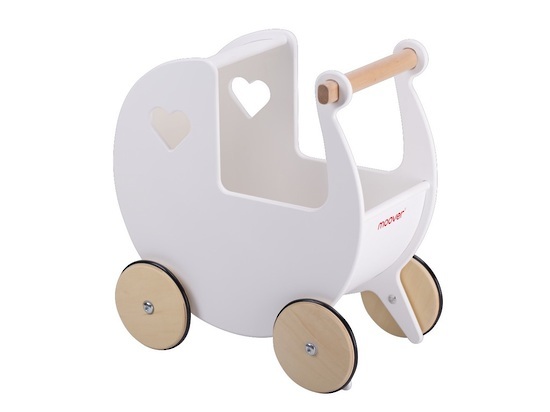 Moover Doll's Pram - White