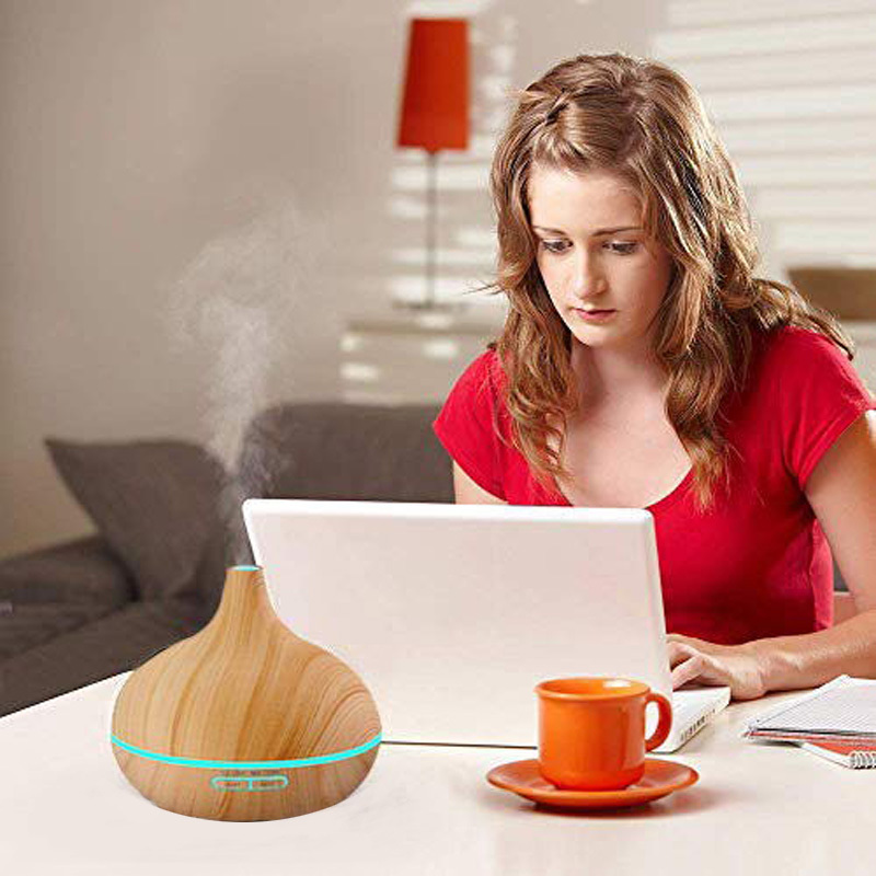 Natural Aroma Essential Oil Diffuser 400ml - Lightwood | at Mighty Ape NZ