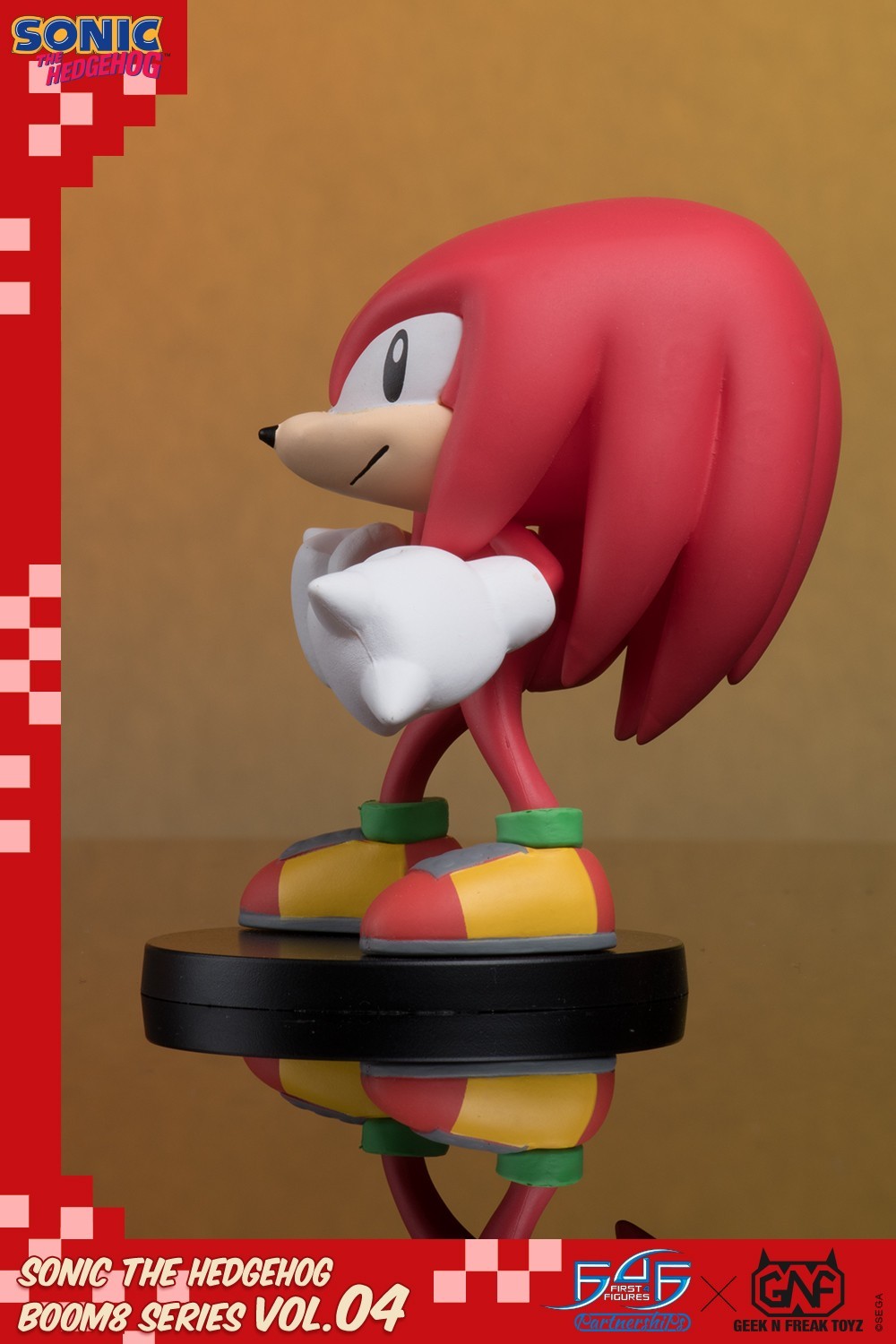 Sonic the Hedgehog: Knuckles - 3" Boom8 Figure image