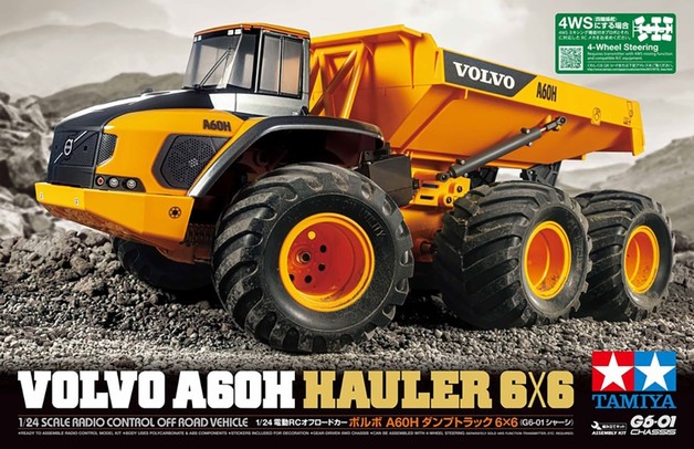 Tamiya 1/24 Volvo A60H 6×6 Dump Truck (G6-01)