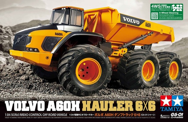 Tamiya 1/24 Volvo A60H 6x6 Dump Truck (G6-01)